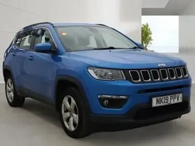 Begagnad Jeep Compass Longitude 140 HK (102 kW) 2019 Blå SUV