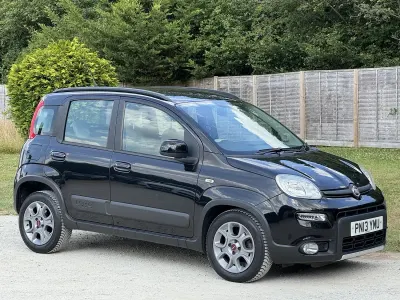 Used Fiat Panda 4x4 S 85 HP (62 kW) 2013 Black Hatchback