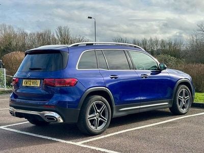 Used Mercedes GLB200 AMG line 163 HP (119 kW) 2022 Blue SUV