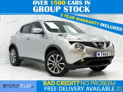 Used Nissan Juke Tekna 117 HP (86 kW) 2017 Silver SUV