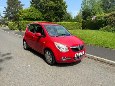 Used Vauxhall Agila S 2011 Red MPV