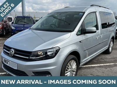 used VW Caddy Maxi Life 5 Seat Auto Wheelchair Accessible Disabled Access Ramp Car With Power Ramp
