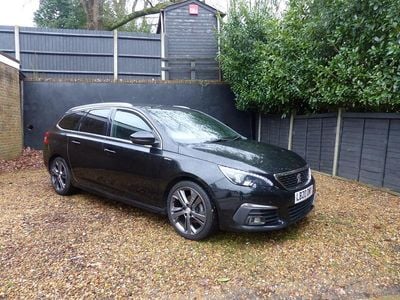 Used Peugeot 308 GT-line 2020 Black Estate