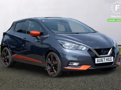 Used Nissan Micra Tekna 90 HP (66 kW) 2017 Grey Hatchback