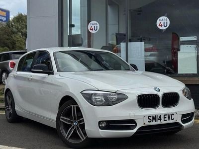Usado BMW 116 Sport Line 116 CV (85 kW) 2014 Blanco Utilitario
