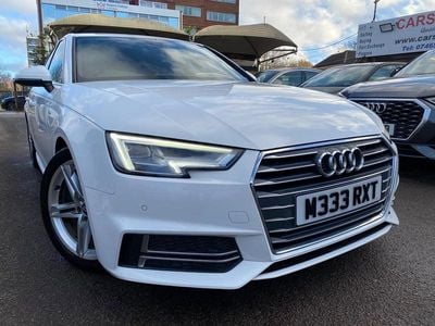 White Used 2017 Audi A4 S-Line Sedan | £12,999 (Fair price)