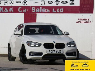 Used BMW 116 Sport Line 116 HP (85 kW) 2017 White Hatchback