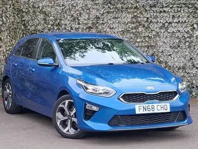 Used Kia Ceed 138 HP (101 kW) 2018 Blue Hatchback