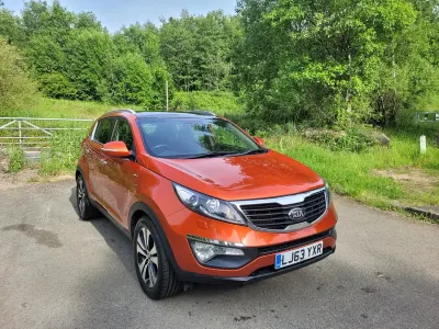 Used Kia Sportage 2013 Orange SUV