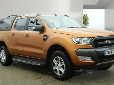 Used Ford Ranger Wildtrack 200 HP (147 kW) 2018 Orange Pickup