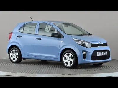 Used Kia Picanto 2017 Blue Hatchback