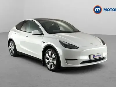 Used Tesla Model Y Long Range AWD 378 kW (514 HP) 2022 White SUV