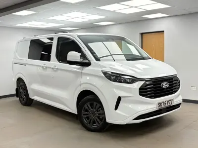 Used Ford Transit Custom Limited 150 HP (110 kW) 2025 White Van