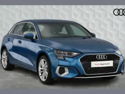 Used Audi A3 Sport 150 HP (110 kW) 2022 Blue Sedan