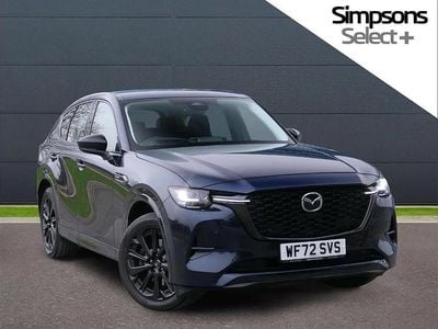 Blue Used 2022 Mazda CX-60 Homura-Line SUV | £23,795 (Fair price)