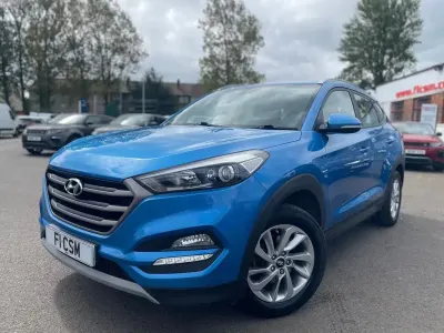 Used Hyundai Tucson SE 116 HP (85 kW) 2016 Blue SUV