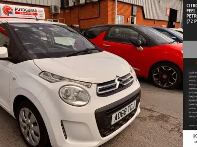 Used Citroën C1 Feel 72 HP (52 kW) 2019 White Hatchback