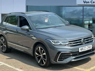 Used VW Tiguan R-line 150 HP (110 kW) 2023 Dolphin grey metallic SUV