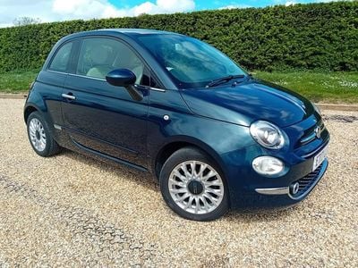 Gebraucht Fiat 500 Lounge 69 PS (50 kW) 2017 Blau Kleinwagen