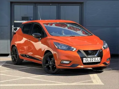 Used Nissan Micra 91 HP (66 kW) 2022 Orange Hatchback