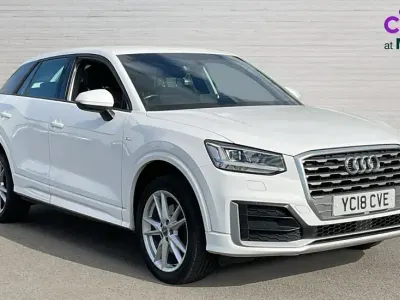 Used Audi Q2 S-Line 150 HP (110 kW) 2018 White SUV
