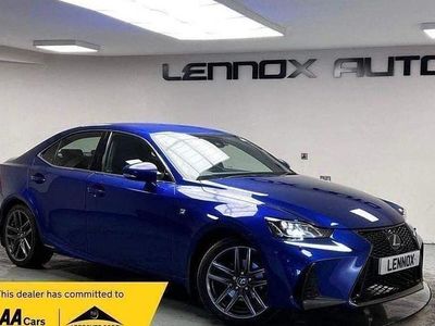 Used Lexus IS300h Sport Line 2018 Blue Sedan