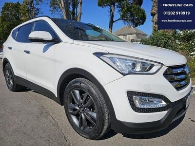 Used Hyundai Santa Fe Premium SE 2014 White SUV