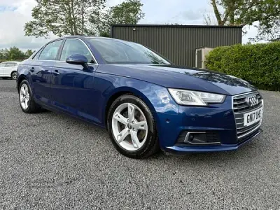 Used Audi A4 2017 Blue Sedan
