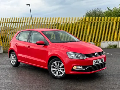 Usado VW Polo SE 2015 Vermelho Citadino