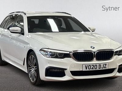 Used BMW 520 M Sport 192 HP (141 kW) 2020 White Estate