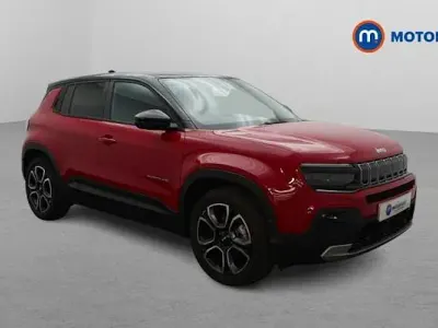 Used Jeep Avenger EV Summit 114 kW (156 HP) 2024 Red/black SUV