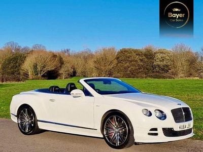 Used Bentley Continental GT Convertible 625 HP (459 kW) 2015 White Cabriolet