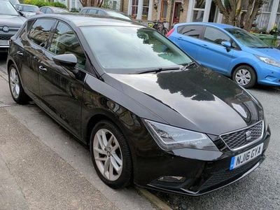 Used Seat Leon SE Dynamic 110 HP (80 kW) 2016 Black Hatchback
