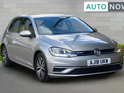 Used VW Golf VII SE 128 HP (94 kW) 2018 Silver Hatchback