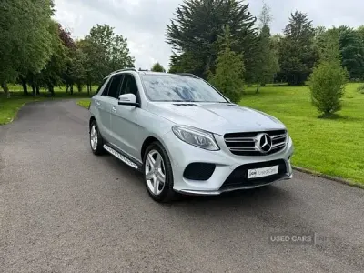 Used Mercedes GLE250 AMG Line Premium 204 HP (150 kW) 2016 Silver SUV