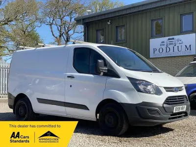 Used Ford Transit Custom 105 HP (77 kW) 2018 White Van
