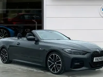 Used BMW 420 M Sport 181 HP (133 kW) 2021 Grey Cabriolet