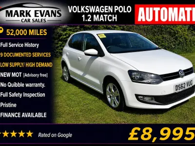 Used VW Polo Match 2013 White Hatchback