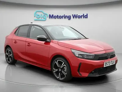 Used Vauxhall Corsa Ultimate 100 HP (73 kW) 2023 Red Hatchback