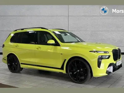 Used BMW X7 M Sport 380 HP (279 kW) 2025 Yellow SUV