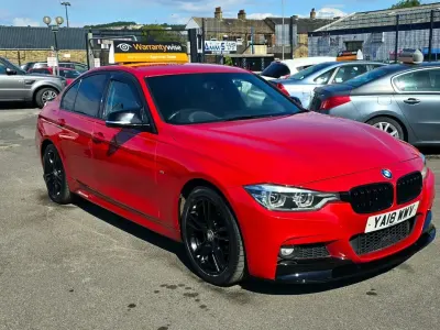 Used BMW 320 M Sport 2018 Red Sedan