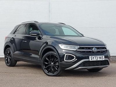 Used VW T-Roc Style 150 HP (110 kW) 2023 Black SUV