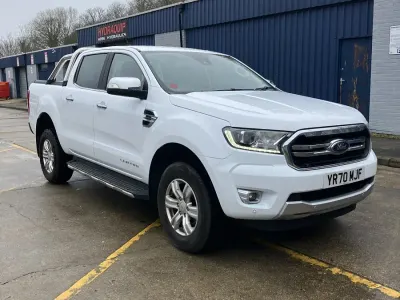 Used Ford Ranger Limited 2020 White Pickup
