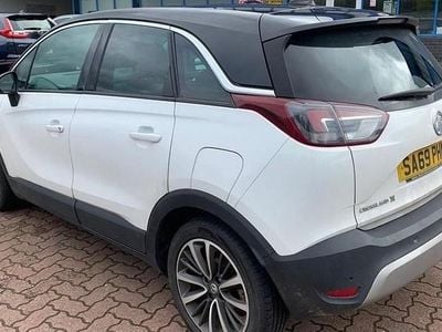Used Vauxhall Crossland X Elite 2019 Summit white SUV