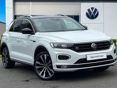 Used VW T-Roc R-line 150 HP (110 kW) 2021 White SUV