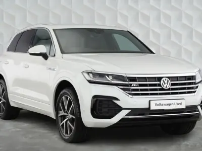 Used VW Touareg R-line 286 HP (210 kW) 2019 White SUV