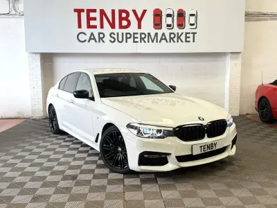 Used BMW 530 M Sport 2017 White Sedan