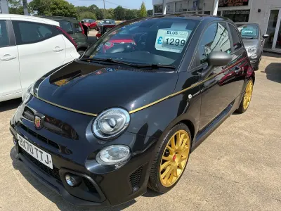 Used Abarth 595 70th Anniversary 165 HP (121 kW) 2020 Black Hatchback