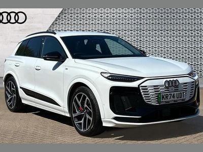 Begagnad Audi Q6 e-tron Advanced 285 kW (388 HK) 2024 Vit SUV