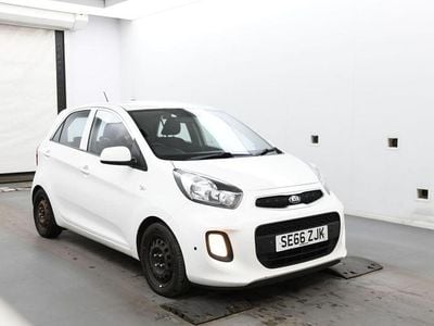 Second-hand Kia Picanto Air 66 CP (48 kW) 2016 Alb Hatchback